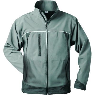 elysee® - Softshelljacke BETA, grau, Größe XXL