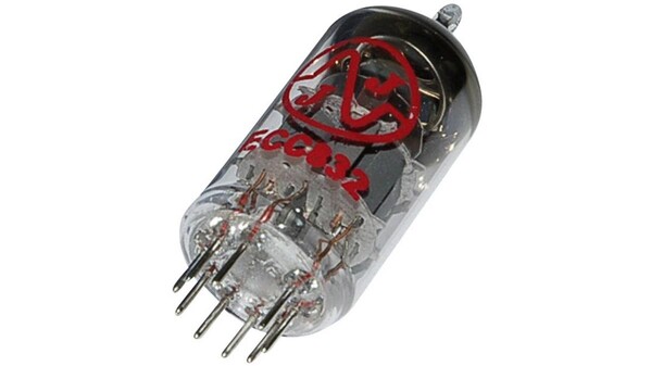 12DW7/ECC832 Elektronenröhre Doppeltriode 100V 0.5mA Polzahl (num): 9 Sockel: Noval Inhalt 1St.