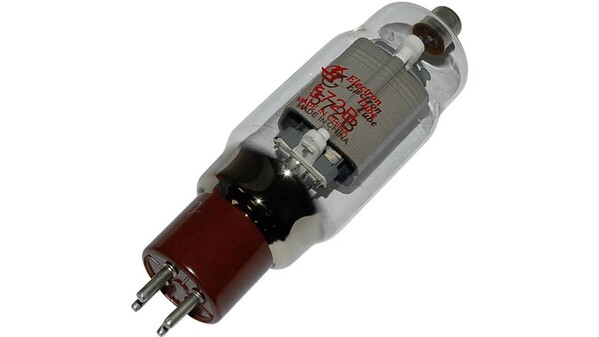 572 B Elektronenröhre Leistungstriode 2400V 250mA Polzahl (num): 4 Sockel: UX-4 Inhalt 1St.