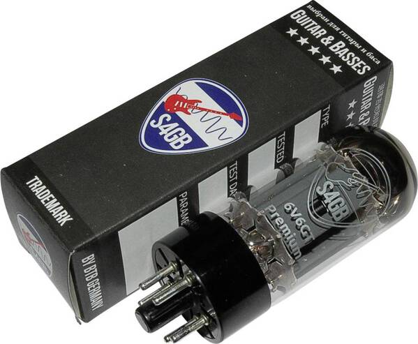 6V6GT S4GB Premium Elektronenröhre Selektiert für Gitarre & Bass Endpentode Polzahl: 8 Sockel: Okt
