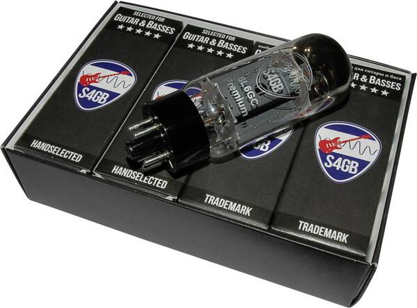 6L6GC S4GB Premium Elektronenröhre Matched Quartett Selektiert für Gitarre & Bass Endpentode Polza