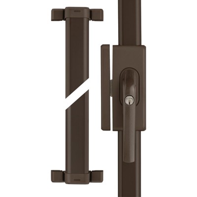 ABUS - FT-Stangenschloss, abschließbar, FOS650, AL0145, Stahl braun
