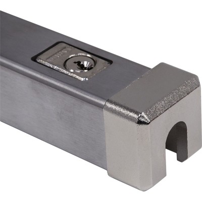 ABUS - FT-Panzerriegel, FPR217 150, mit Zylinder, AAL0006, edelstahloptik