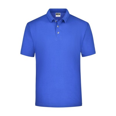 James & Nicholson - Poloshirt Medium JN020, königs-blau, Größe L