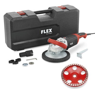 FLEX - Sanierungsschleifer für Flächen, 180mm LD 24-6 180, Kit Turbo-Jet