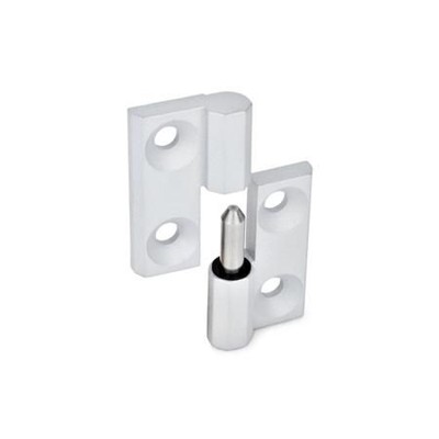 Ganter Norm® - 337-ZD-50-50-A-1-SR Scharniere, aushängbar, Zink-Druckguss