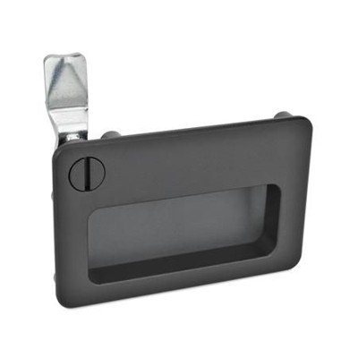 Ganter Norm® - 115.10-SCH-50-1-SW Verriegelungen mit Griffschale