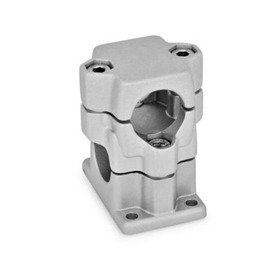 Ganter Norm® - 141-B30-B30-2-BL Kreuzflansch-Klemmverbinder, mehrteilig