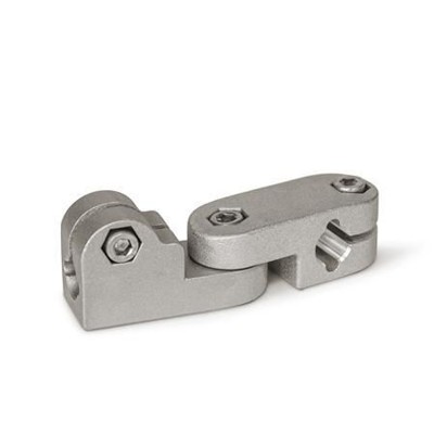 Ganter Norm® - 287-B16-B18-2-NI Edelstahl-Gelenk-Klemmverbinder