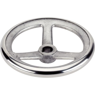 HALDER - Handräder, DIN 950 Leichtmetall/mit Nabennut, ohne Griff, Form N-F/A (alt: A 3)