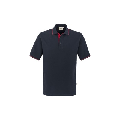HAKRO - Poloshirt Casual 803, tinte/rot, Größe S