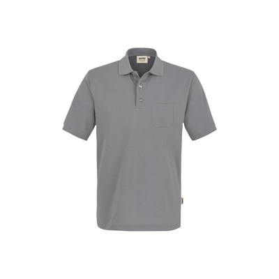 HAKRO - Pocket-Poloshirt Mikralinar® 812, titan, Größe 6XL