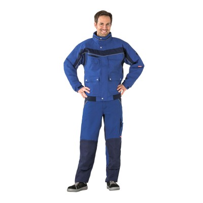 Planam - Winterjacke 2591 kornblau/marine, Größe 3XL