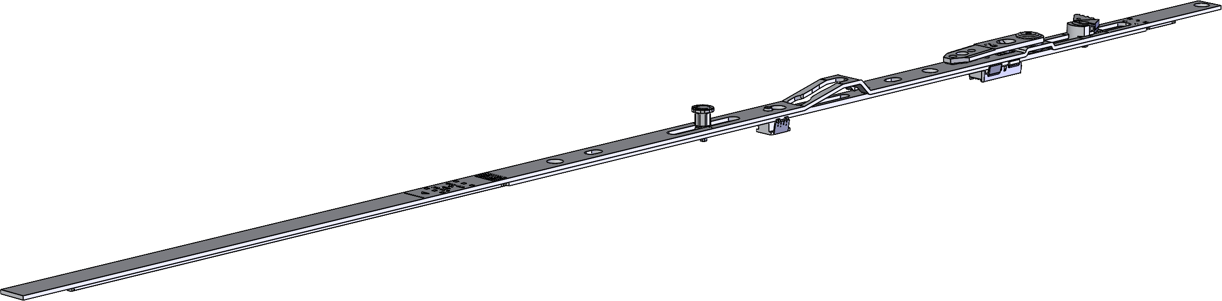 WINKHAUS Oberschiene OS2.1025-1.MSL, Stahl,