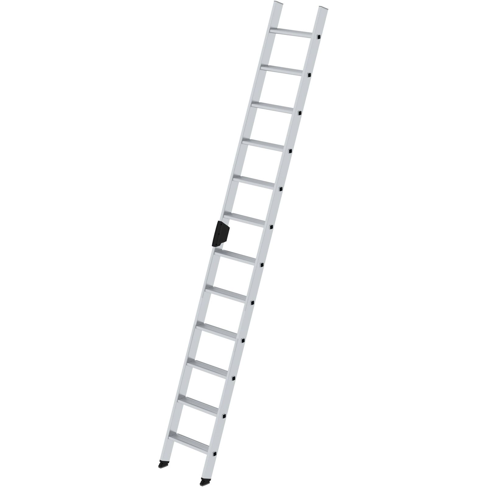 Günzburger Steigtechnik Stufen-Anlegeleiter ohne Traverse 12 Stufen - 040312