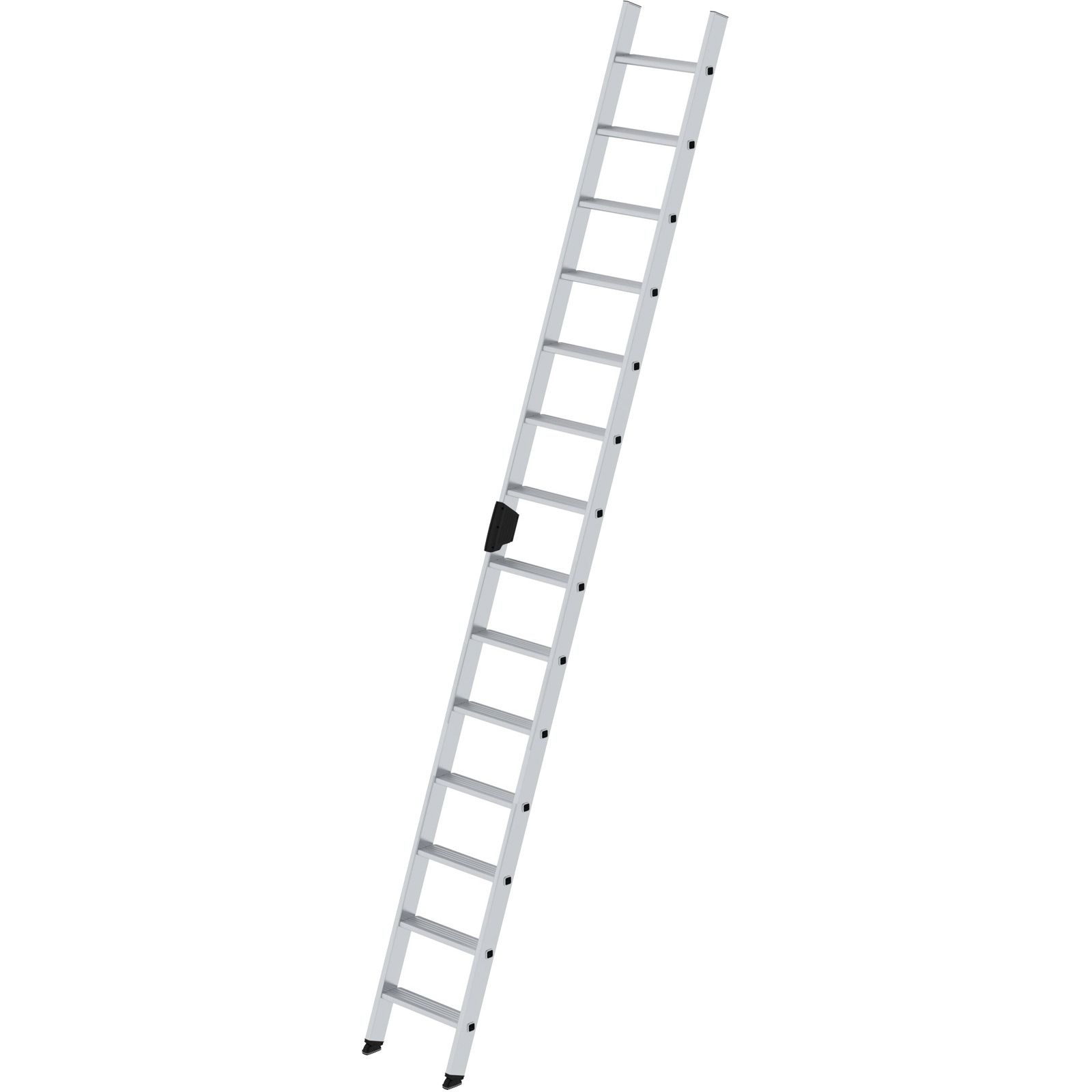 Günzburger Steigtechnik Stufen-Anlegeleiter ohne Traverse 14 Stufen - 040314