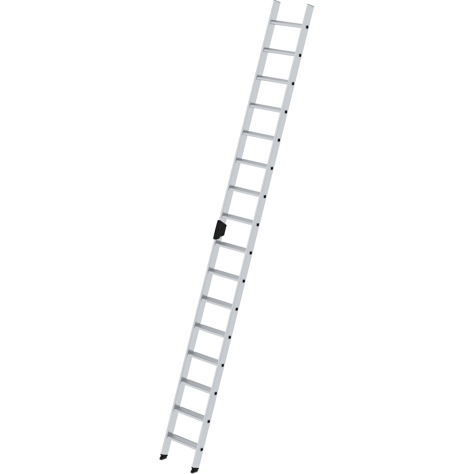Günzburger Steigtechnik Stufen-Anlegeleiter ohne Traverse 16 Stufen - 040316