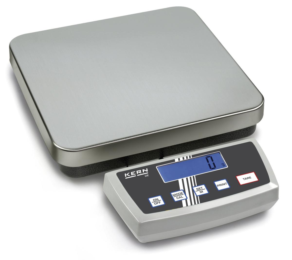 KERN Plattformwaage mit mobilen Anzeigegeät, Wägebereich 150 kg