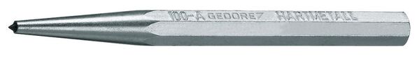 100 A-12 Körner mit Hartmetallspitze 130x12x4 mm Gedore 1568396